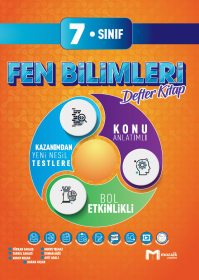 7.sınıf İNTRO Fen Bilimleri Defter Kitap