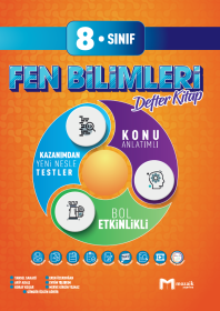 8.sınıf İNTRO Fen Bilimleri Defter Kitap