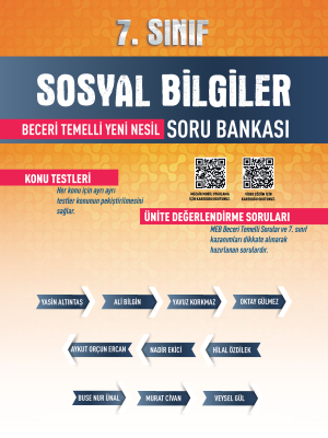 7. Sınıf Sosyal Bilgiler Soru Bankası - MOZAIK - 2023